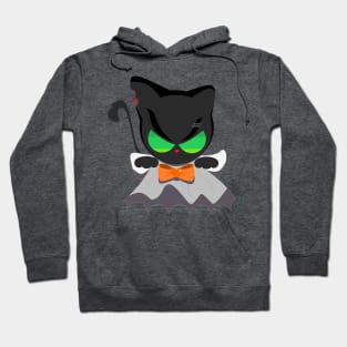 punk cat ghost Hoodie